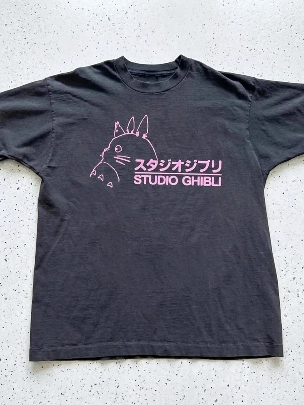 Gildan reprinted Studio Ghibli Graphic Tee in Black